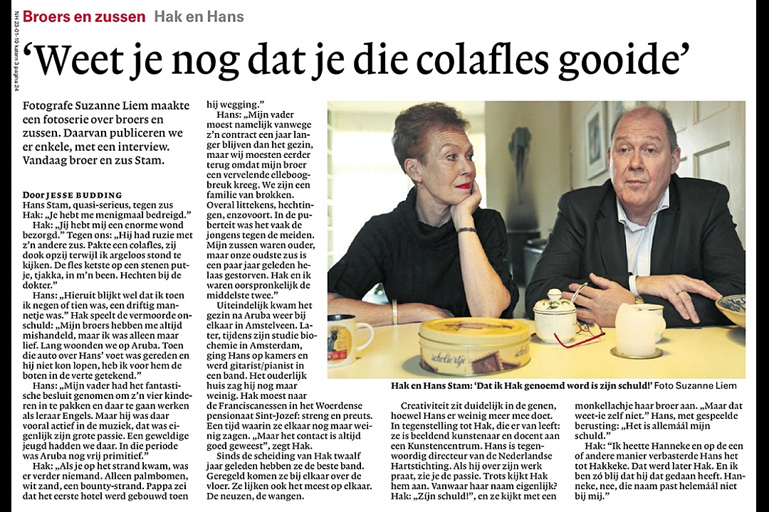 NRC Achterpagina, 23 en 24 januari 2010